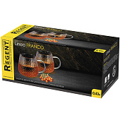 Набор кружек для горячих напитков 430 мл (2шт), Linea FRANCO 93-FR-BR-02-430 Набор кружек для горячих напитков 430 мл (2шт), Linea FRANCO 93-FR-BR-02-430