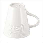 Кружка Magistro Crotone 220 мл фарфор белая 7462764 Кружка Magistro Crotone 220 мл фарфор белая 7462764