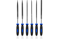 Набор надфилей Vertextools 100мм, двойная насечка, 6шт Набор надфилей Vertextools 100мм, двойная насечка, 6шт
