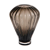 Ваза стеклянная "GREY GLASS" 19х25см 390-0077
