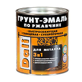 ГРУНТ - ЭМАЛЬ по ржавчине "DALI" 2л - синий RAL 5005