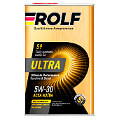 Масло моторное ROLF ULTRA 5W30 синт. API SP ACEA A3/B4 1л металл