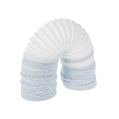 Воздуховод гибкий армированный d125 ПВХ L=2м Воздуховод гибкий армированный d125 ПВХ L=2м