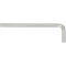 Ключ имбусовый HEX, 6мм, 45x, закаленный, никель// Сибртех 