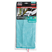  Салфетка микрофибра 35х40 сверхплотная для чистки стекол AVS MF-6107 