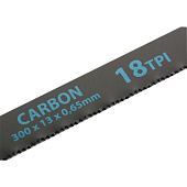  Полотна для ножовки по металлу 300мм, 18TPI, Carbon, 2шт, Gross 