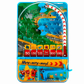  Игра настольная ИГРАЕМ ВМЕСТЕ Пинбол Три кота Размер: 17х19х2см, 2006K375-R1 