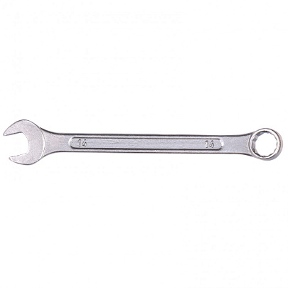  Ключ комбинированный 14мм, хромированный 