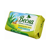  Мыло туалетное Весна Алоэ и овсяное молочко, 90 г 