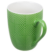 Кружка Квадрат,MILLIMI 380 мл, фарфор, 806-323 Кружка Квадрат,MILLIMI 380 мл, фарфор, 806-323