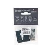 Накладка под цилиндр Code Deco Slim DP-C-30-BLM, черный матовый Накладка под цилиндр Code Deco Slim DP-C-30-BLM, черный матовый