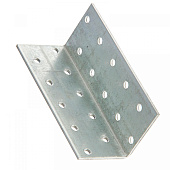 Уголок крепежный равносторонний 120х40х40х1,8-2,0мм цинк Уголок крепежный равносторонний 120х40х40х1,8-2,0мм цинк