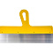  Шпатель 350мм, желтая ручка, нержавеющая сталь, АКОР 