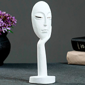 Фигурка «Маска в руках», фигурка гипс, белая 20 см Фигурка «Маска в руках», фигурка гипс, белая 20 см