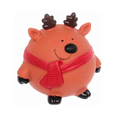 Игрушка для собаки Новый год-Олень, 9,5 см, SC-236, 452-2159 Игрушка для собаки Новый год-Олень, 9,5 см, SC-236, 452-2159