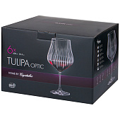  Набор бокалов для вина TULIPA OPTIC 6шт 600мл 
