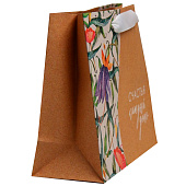 Пакет крафтовый подарочный «Счастье», 22 х 17,5 х 8 см 7188203 Пакет крафтовый подарочный «Счастье», 22 х 17,5 х 8 см 7188203