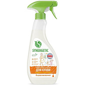 Универсальное чистящее средство для кухни SYNERGETIC Мандарин и лемонграсс спрей 0,5л Арт.106053 