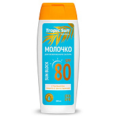  Молочко для безопасного загара KRASSA TROPIC SUN ПАНТЕНОЛ SPF-80  100мл 