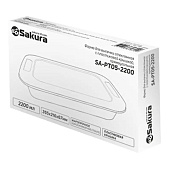 Форма для выпечки стекло,пласт. крышка, 2200мл SA-PT05-2200
