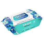 Влажные салфетки Антибактериальные гигиенические YokoSun 108шт. 5524 Влажные салфетки Антибактериальные гигиенические YokoSun 108шт. 5524