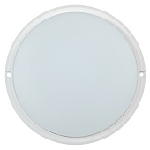 Светильник светодиодный ДПО 4003 15Вт IP54 4000K круг белый пластик IEK Светильник светодиодный ДПО 4003 15Вт IP54 4000K круг белый пластик IEK