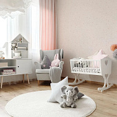 Обои 1.06х10м Romarta арт.106-102-32 Сердечки на розовом /Moda Interio Обои 1.06х10м Romarta арт.106-102-32 Сердечки на розовом /Moda Interio