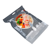 Пакеты-чехлы (крышки) для продуктов на резинке VETTA 100шт. 36см. полиэтилен 438-276