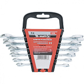 Набор ключей рожковых 6шт. (6-17мм), CrV, Elliptical, зерк. хромирование// Matrix Набор ключей рожковых 6шт. (6-17мм), CrV, Elliptical, зерк. хромирование// Matrix