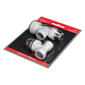 Набор термостатический осевой Royal Thermo Design 1/2"М30х1,5 белый
