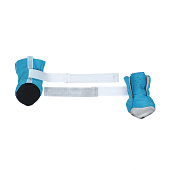  Ботинки для собак Комфорт дышащие, размер 1 (4,0 х 3,3 см), синие 9380888 