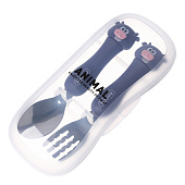 Набор детских столовых приборов в футляре «Коровки», 10105355 Набор детских столовых приборов в футляре «Коровки», 10105355