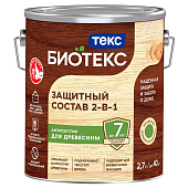 Защитный состав Биотекс Универсал бесцветный 2,7л