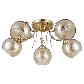 Люстра классическая 12152/5FG CP 40Вт E27 /ЭкономСвет Люстра классическая 12152/5FG CP 40Вт E27 /ЭкономСвет