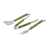  Набор для барбекю (вилка, лопатка, щипцы) BOYSCOUT,арт. 61318 