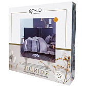  КПБ Cleo сатин набивной "Satin Lux" евро 200х220х1 220х240х1(±5) 50х70х2(±2) 70х70х2(±2), 31/005-SL 