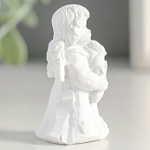 Сувенир Белоснежный ангел в платье с цветами, 5,2х3,3х3 см, полистоун, 5431778 Сувенир Белоснежный ангел в платье с цветами, 5,2х3,3х3 см, полистоун, 5431778