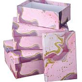  Подарочная коробка «Amethyst», pink (21х14х8.5) 