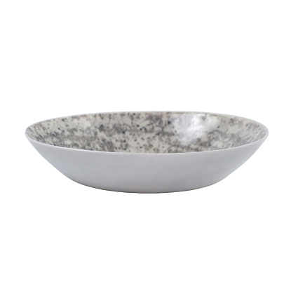  Тарелка суповая DIWALI TARSO GREY&BLACK 20см V9377 