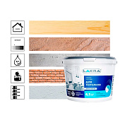  В/Д Краска  для потолков Белый  Лакра 6,5 кг 