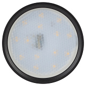  Накладной светильник-подсветка OL7 GX53 BK/CH ЭРА под лампу Gx53, алюминий, цвет черный+хром 