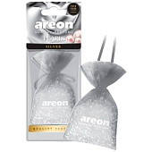 Ароматизатор подвесной AREON PEARLS мешочек 30гр LUX Silver Ароматизатор подвесной AREON PEARLS мешочек 30гр LUX Silver