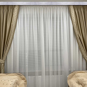 Планка декоративная ЛОФТ 7х400 Белый бетон