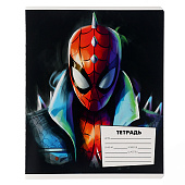 Тетрадь 18 листов, линейка, 5 видов, Человек-паук, 10205258 Тетрадь 18 листов, линейка, 5 видов, Человек-паук, 10205258