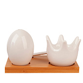  Набор подставка для яйца "Naturel" 11,5х8х5см  2632064 