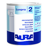  Краска для стен и потолков латексная AURA Luxpro 2" 0,9 л 
