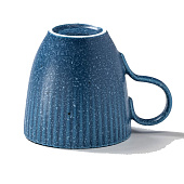 Кружка Доляна «Коралл», 350 мл, фарфор, синяя 10473044 Кружка Доляна «Коралл», 350 мл, фарфор, синяя 10473044