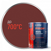 Эмаль термостойкая антикоррозионная Лакра PROF IT до 700 С Красно-коричневый 0,8 кг Эмаль термостойкая антикоррозионная Лакра PROF IT до 700 С Красно-коричневый 0,8 кг