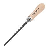 Напильник, 150 мм, круглый, деревянная ручка// Сибртех Напильник, 150 мм, круглый, деревянная ручка// Сибртех