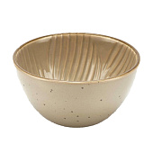  Тарелка глубокая Dolce Ceramo. «Песчаный берег», керамика,10х5 см  10278377 